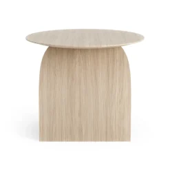 Swedese Side Tables*Savoa table H50 cm, Oak white pigmented Beige
