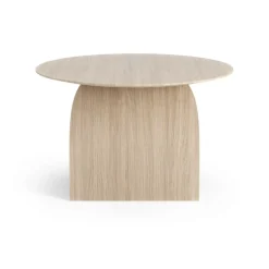 Swedese Side Tables*Savoa table H45 cm, Oak white pigmented Beige