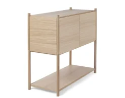 Gejst Dressers & Sideboards*Sceene bookcase C, Light oak Brown