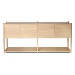Gejst Dressers & Sideboards*Sceene bookcase H, Light oak Brown