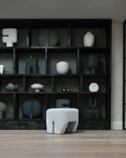 101 Copenhagen Stools*Sculpt shelf, Off White