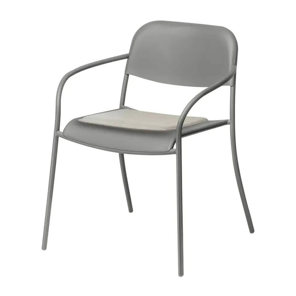 Blomus Garden Details & Accessories|Seat Cushions & Pads*Seat pad to YUA chair and YUA lounge chair, Melange Grey