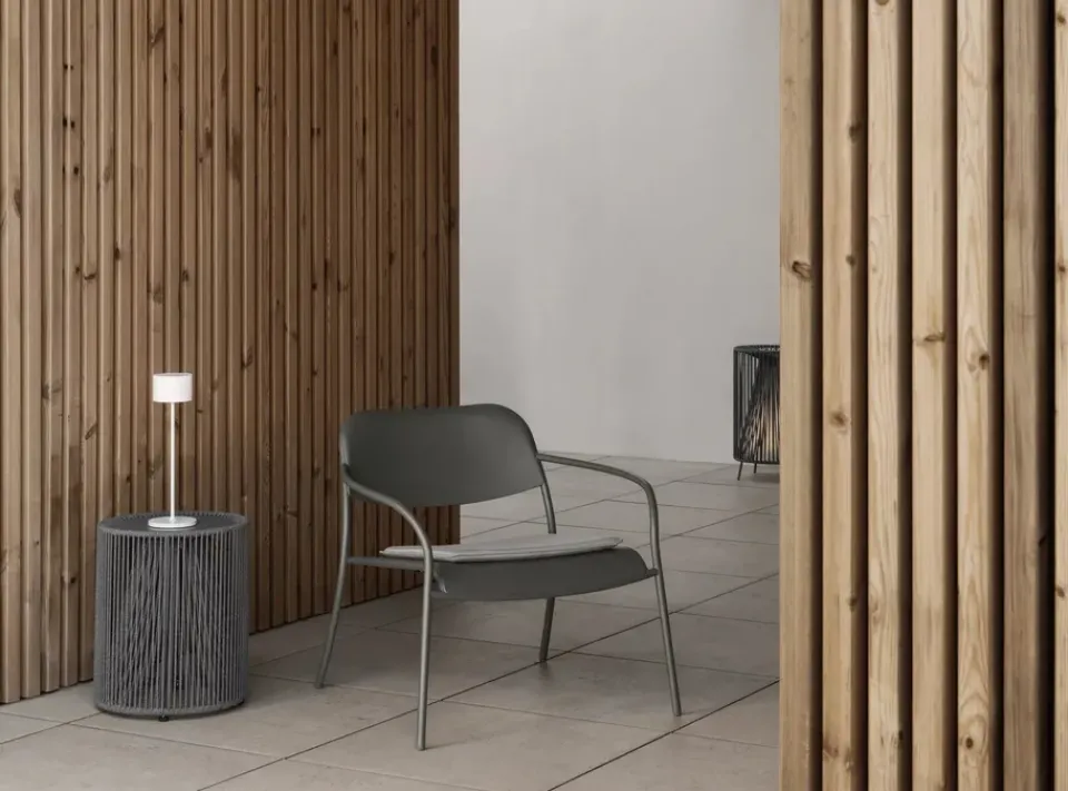 Blomus Garden Details & Accessories|Seat Cushions & Pads*Seat pad to YUA lounge chair, Melange Grey