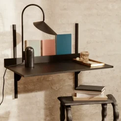 Ferm Living Desks*Sector desk, ash- brass Black