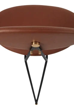 AYTM Chairs*Semper chair, Black-cognac BrownBlack