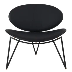 AYTM Chairs|Armchairs & Footstools*Semper lounge chair, - Black