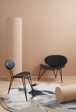 AYTM Chairs|Armchairs & Footstools*Semper lounge chair, - Black