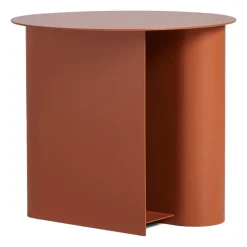 Woud Side Tables*Sentrum side table, Burnt Orange