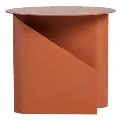 Woud Side Tables*Sentrum side table, Burnt Orange