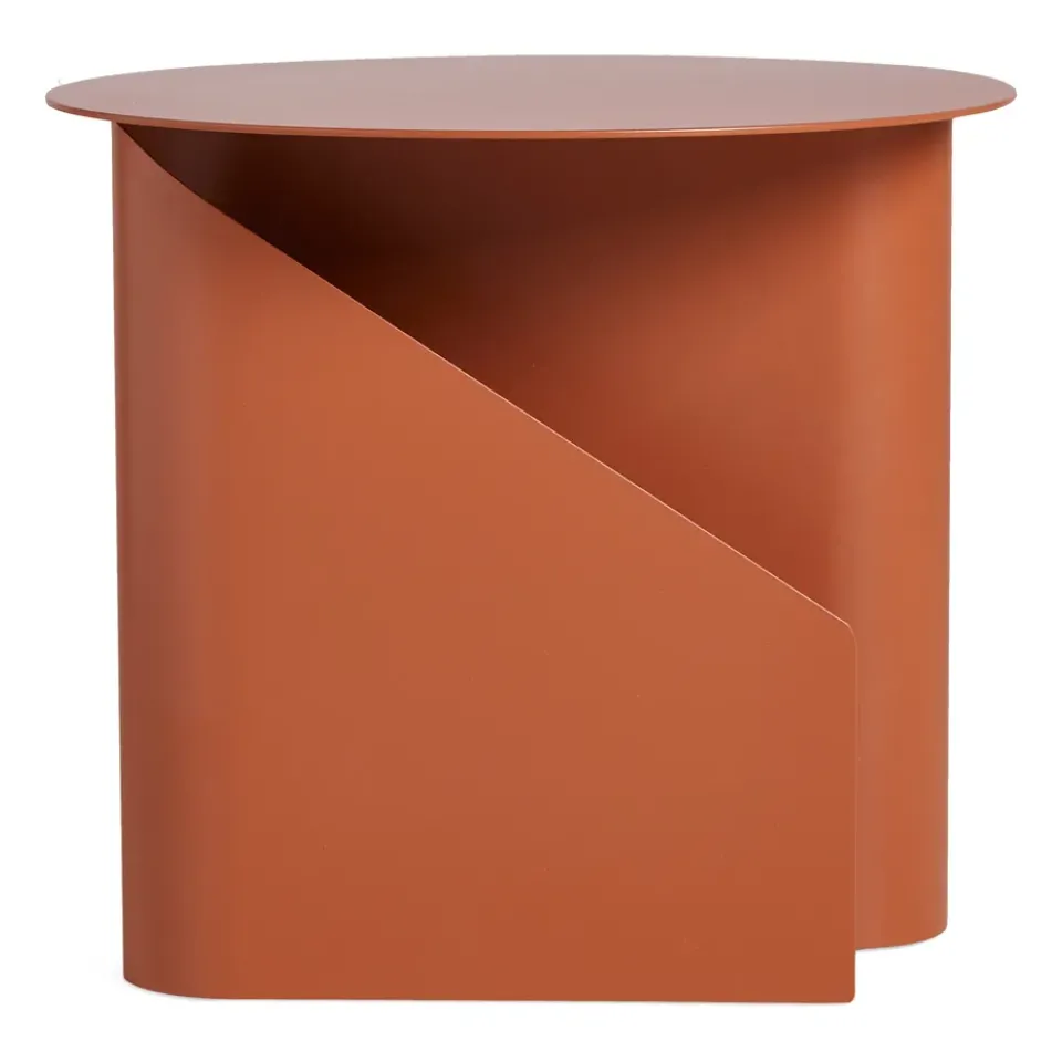 Woud Side Tables*Sentrum side table, Burnt Orange