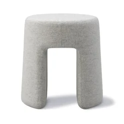 Fredericia Furniture Sitting Poufs*Sequoia ottoman, Hallingdal 110 Grey