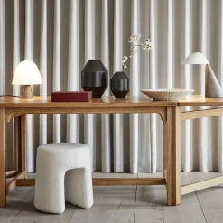 Fredericia Furniture Sitting Poufs*Sequoia ottoman, Hallingdal 110 Grey