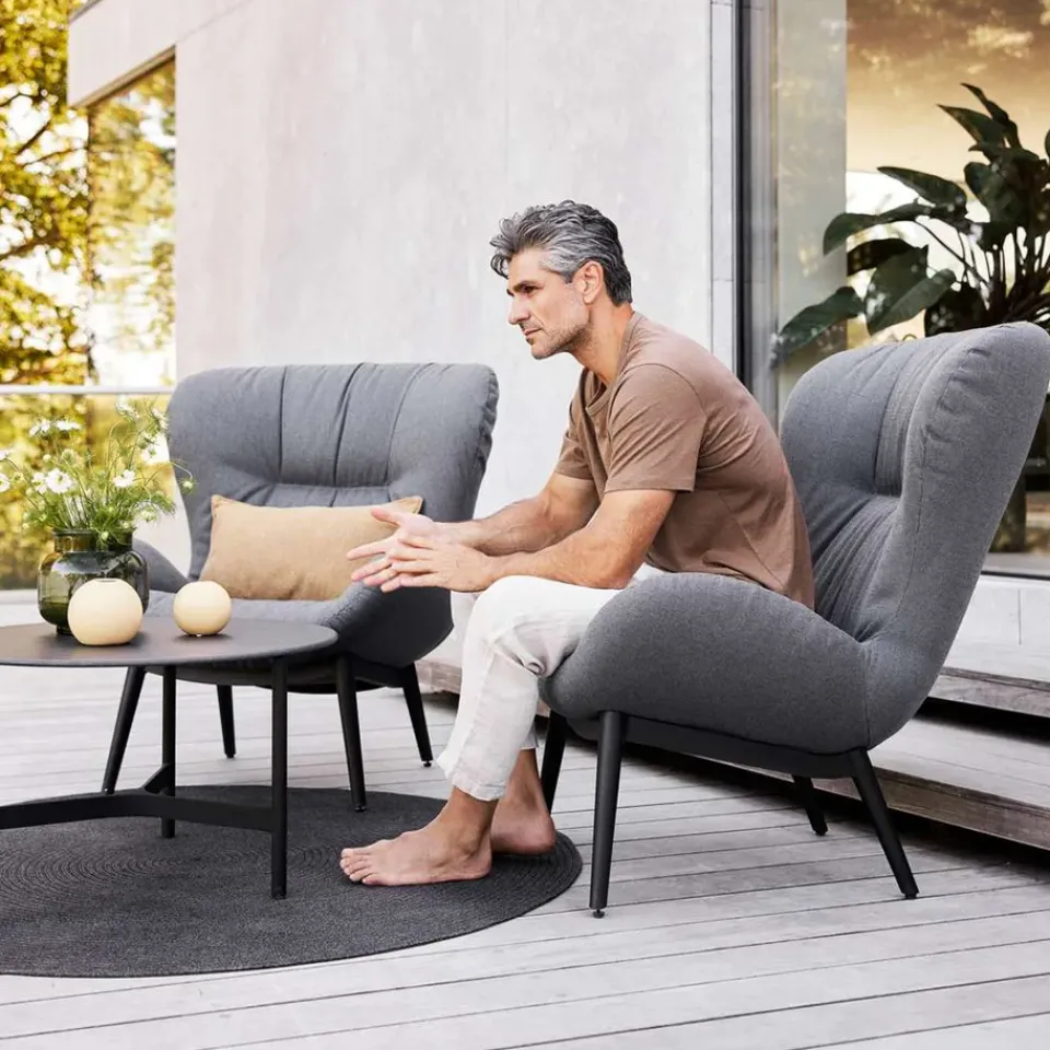 Cane-line Outdoor Lounge Furniture*Serene lounge armchair, Airtouch Grey