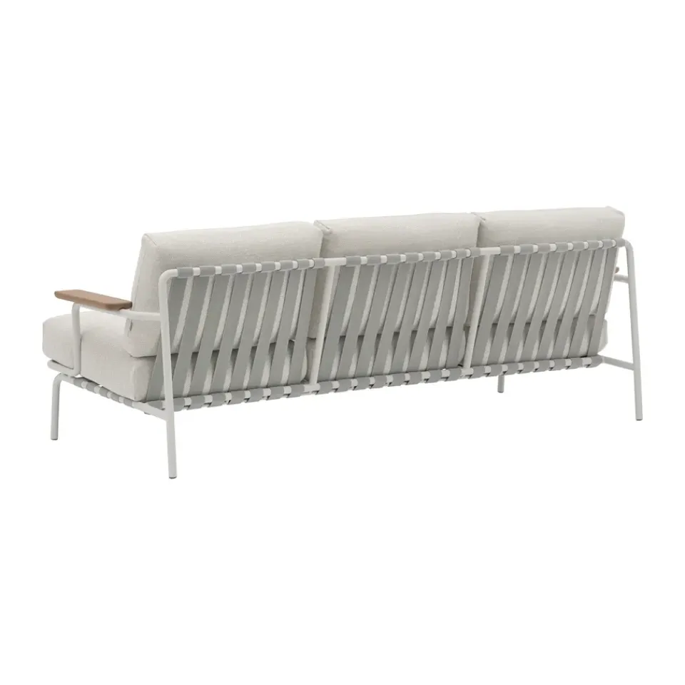 Muuto Garden Sofas & Garden Benches|Balcony Furniture*Settle 3-seater sofa, Laze 1 Grey