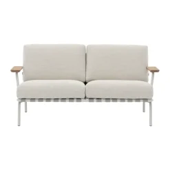 Muuto Garden Sofas & Garden Benches|Balcony Furniture*Settle 2-seater sofa, Laze 1 Grey