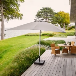 Cane-line Sun Protection*Shadow parasol, Anthracite, 300x300cm Grey