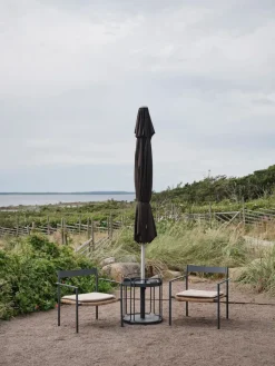 Brafab Sun Protection*Shady side table and parasol base, Zin Red