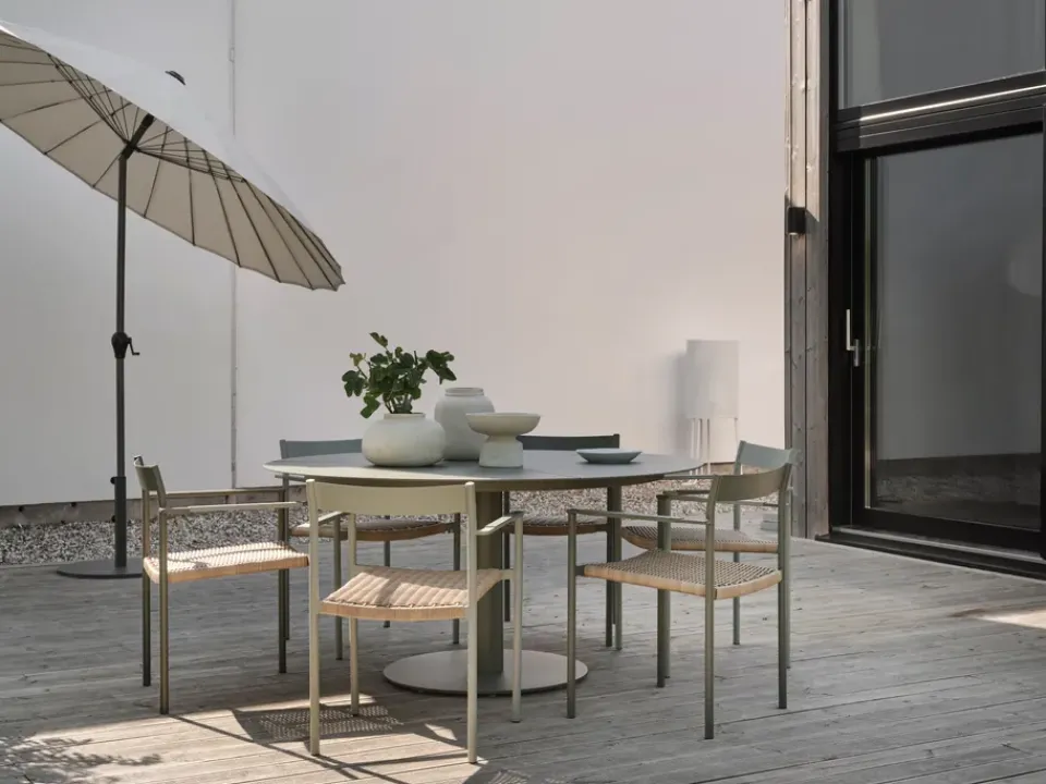 Brafab Sun Protection*Shanghai parasol, -lemon Grey