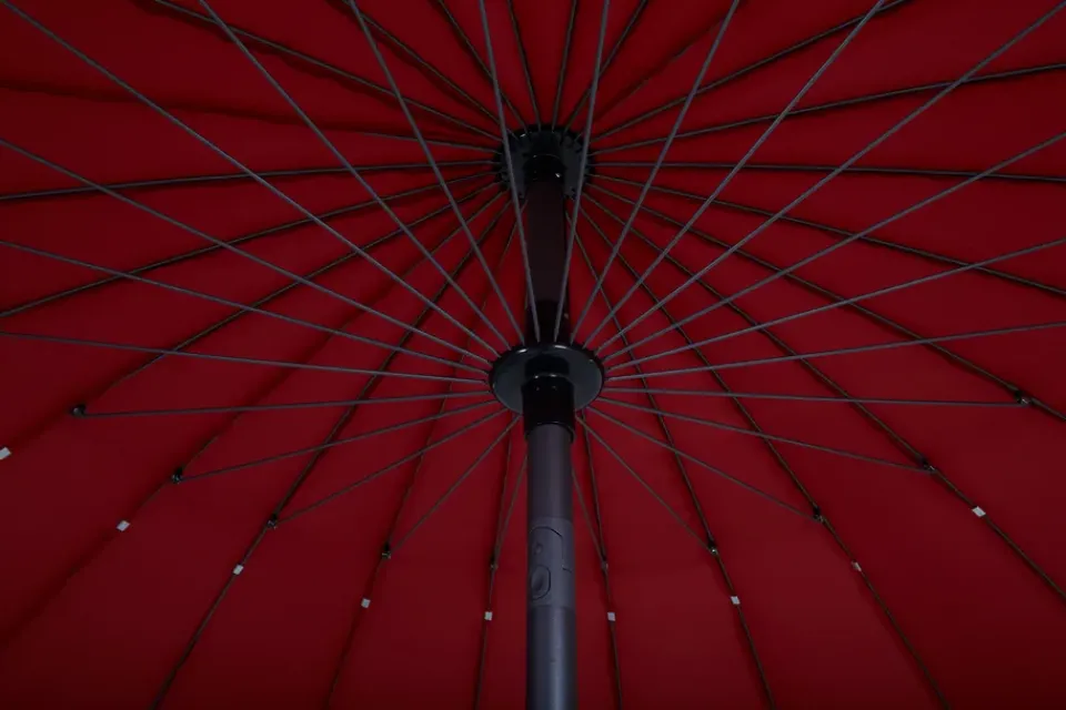 Brafab Sun Protection*Shanghai parasol, Red
