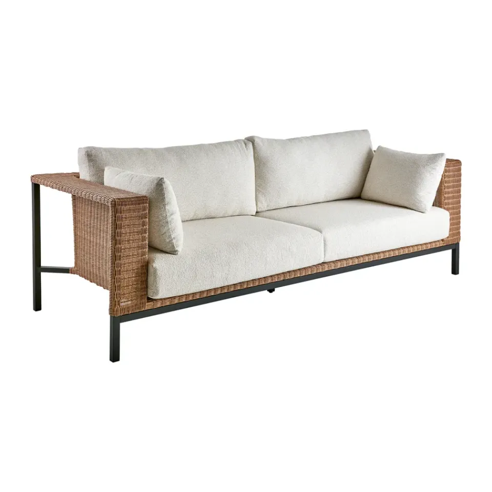 Brafab Garden Sofas & Garden Benches|Balcony Furniture*Shell sofa, Teddy rice- Black