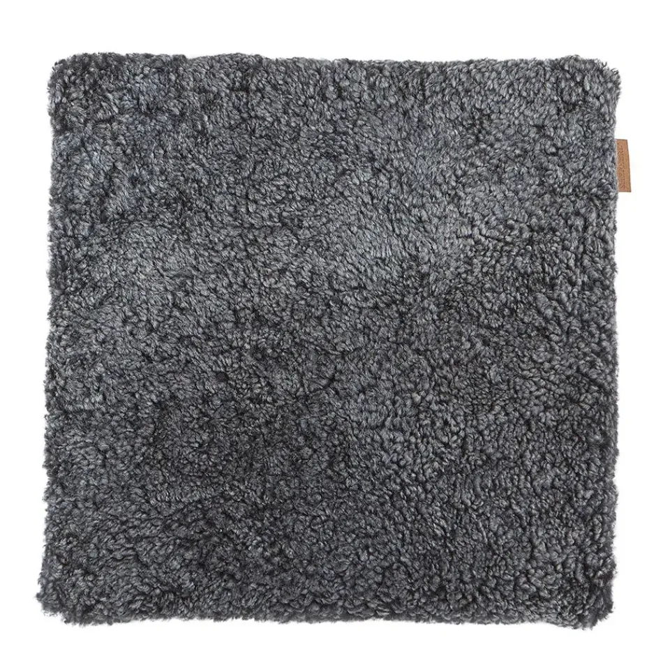 Shepherd of Sweden Seat Cushions & Pads*Shepherd chairs cushion Jill quilted 40 x 40 cm, black graphite GreyBlack