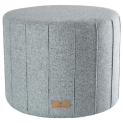 Shepherd of Sweden Sitting Poufs*Shepherd pouf Anja 40x50 cm, granite Grey