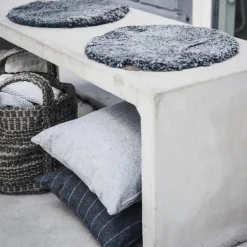 Shepherd of Sweden Seat Cushions & Pads*Shepherd seat cover Ida 38cm, graphite Black