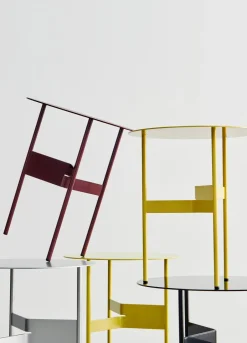 HAY Coffee Tables*Shim coffee table Ø45 cm, Bordeaux Red