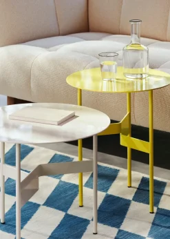 HAY Coffee Tables*Shim coffee table Ø54 cm, Eggshell White