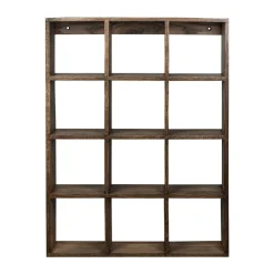 Mette Ditmer Shelves & Shelving Systems*Showcase wall shelf 40x53 cm, Dark oiled oak Brown