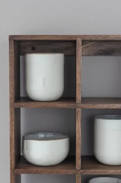 Mette Ditmer Shelves & Shelving Systems*Showcase wall shelf 40x53 cm, Dark oiled oak Brown