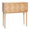 Hübsch Side Tables*Side table 90x90 cm, Nature