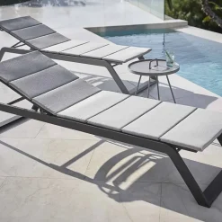 Cane-line Seating*Siesta sunbed, Grey
