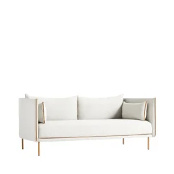 HAY Sofas*Silhouette 2-seater sofa, Coda 100 off-white-oiled oak legs Beige