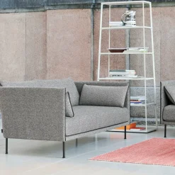 HAY Sofas*Silhouette 3-seater sofa, Coda 100 off-white-oiled oak legs Beige