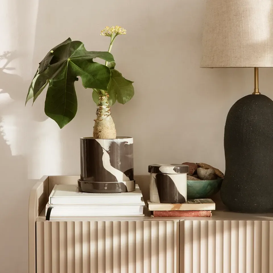 Ferm Living Display & Glass Cabinets*Sill Low cabinet, Cashmere Beige