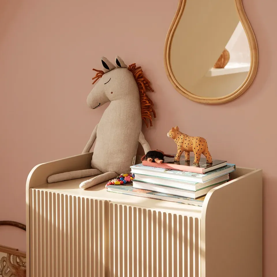 Ferm Living Display & Glass Cabinets*Sill Low cabinet, Cashmere Beige