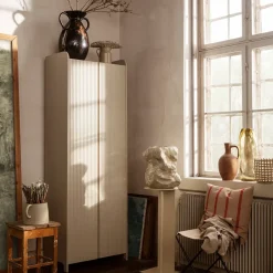 Ferm Living Display & Glass Cabinets*Sill Tall cabinet, Cashmere Beige