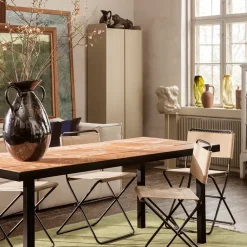 Ferm Living Display & Glass Cabinets*Sill Tall cabinet, Cashmere Beige