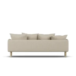 1898 Sofas*Sjövik sofa, Bern 0341-white-oiled oak, 3-seater Beige