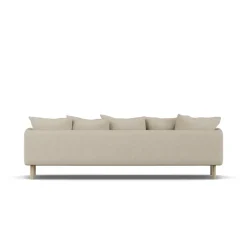 1898 Sofas*Sjövik sofa, Bern 0341-white-oiled oak, 3,5-seater Beige