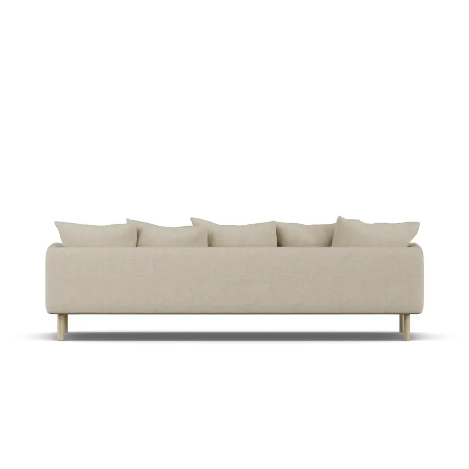 1898 Sofas*Sjövik sofa, Bern 0341-white-oiled oak, 3,5-seater Beige