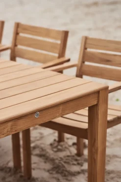 1898 Table For Outdoor Use*Sköndal dining table 220x95x76 cm, Teak Brown