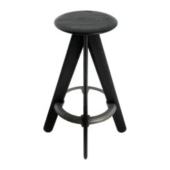 Tom Dixon Bar Stools*Slab bar stool 76 cm, oak Black