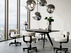 Tom Dixon Desks*Slab Individual desk 60x120 cm, oak Black