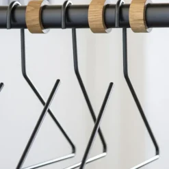 LIND DNA Clothes Hooks & Hangers|Clothes Racks, Coat Stands & Hangers*Slim hanger, Black