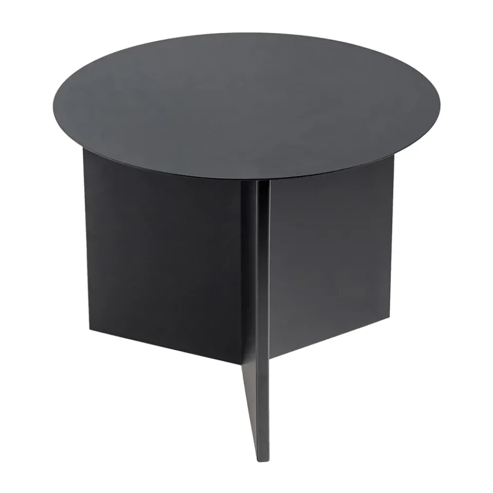 HAY Coffee Tables*Slit coffee table Ø45 cm, Black