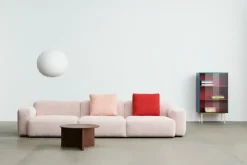 HAY Coffee Tables*Slit coffee table Ø65 cm, Lacquered walnut Brown