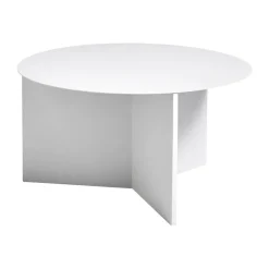 HAY Coffee Tables*Slit coffee table Ø65 cm, White