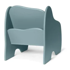 Ferm Living Children's Chairs|Children's Chairs*Slope lounge chair, Storm Blue
